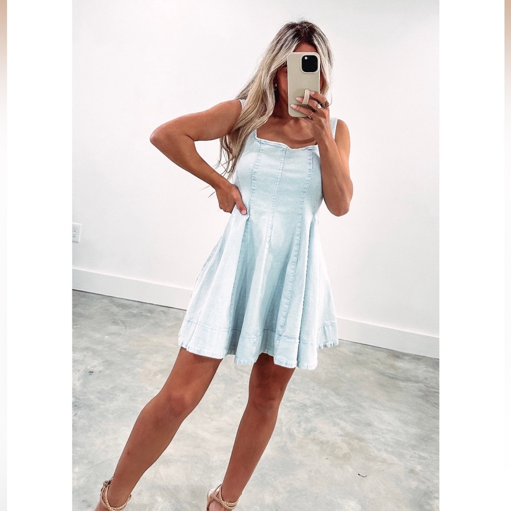 Denim Dress NWT
